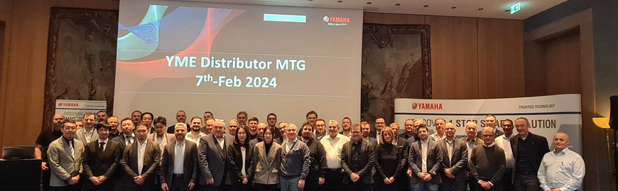 Yamaha SMT Section dinamiza la red de distribuidores en la reunión anual 2024